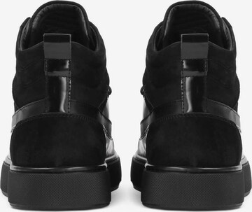 Kazar High-Top Sneakers in Black