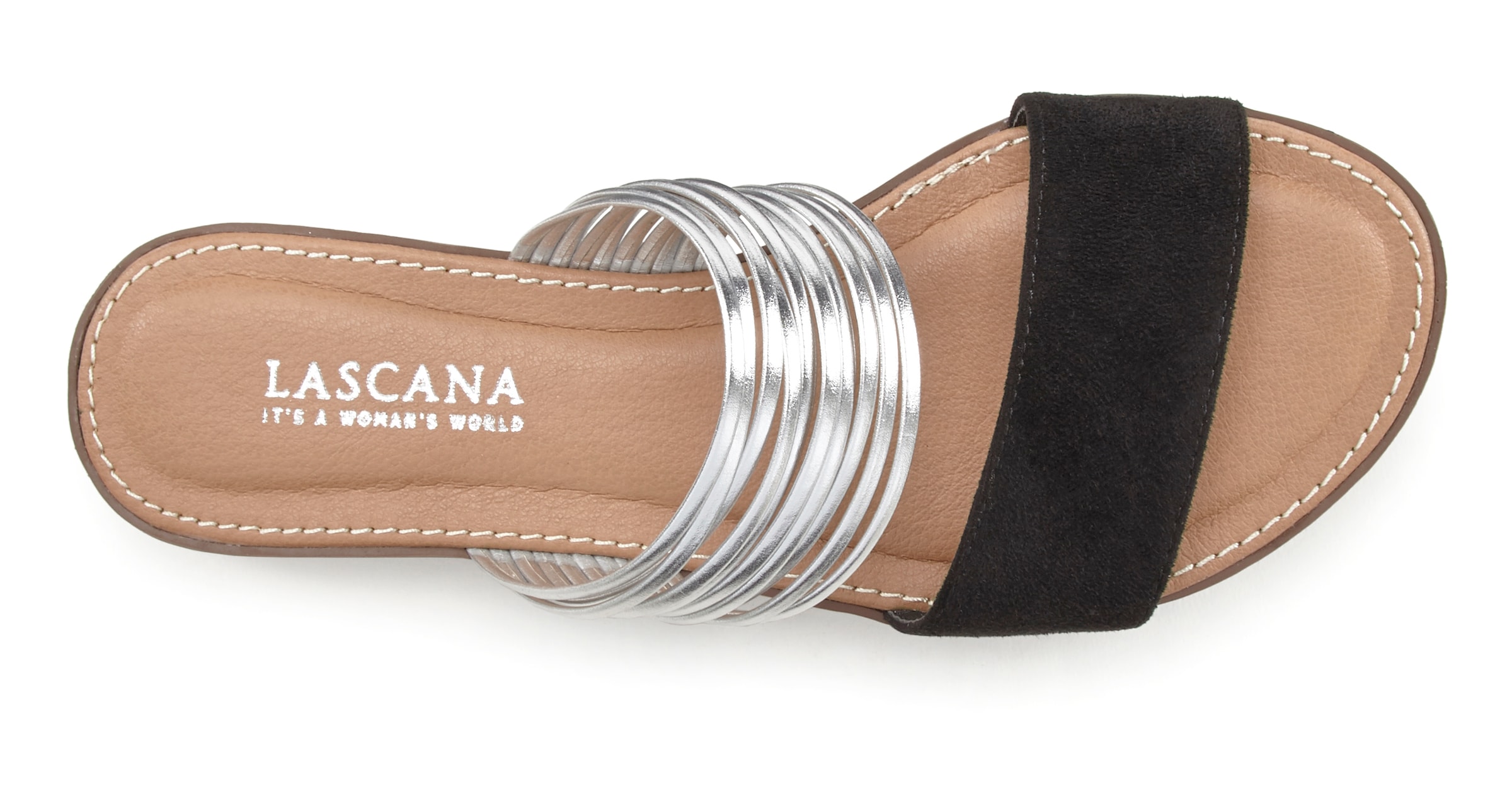 Sandalo di LASCANA in nero