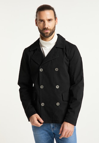 DreiMaster Vintage Between-Season Jacket in Black: front