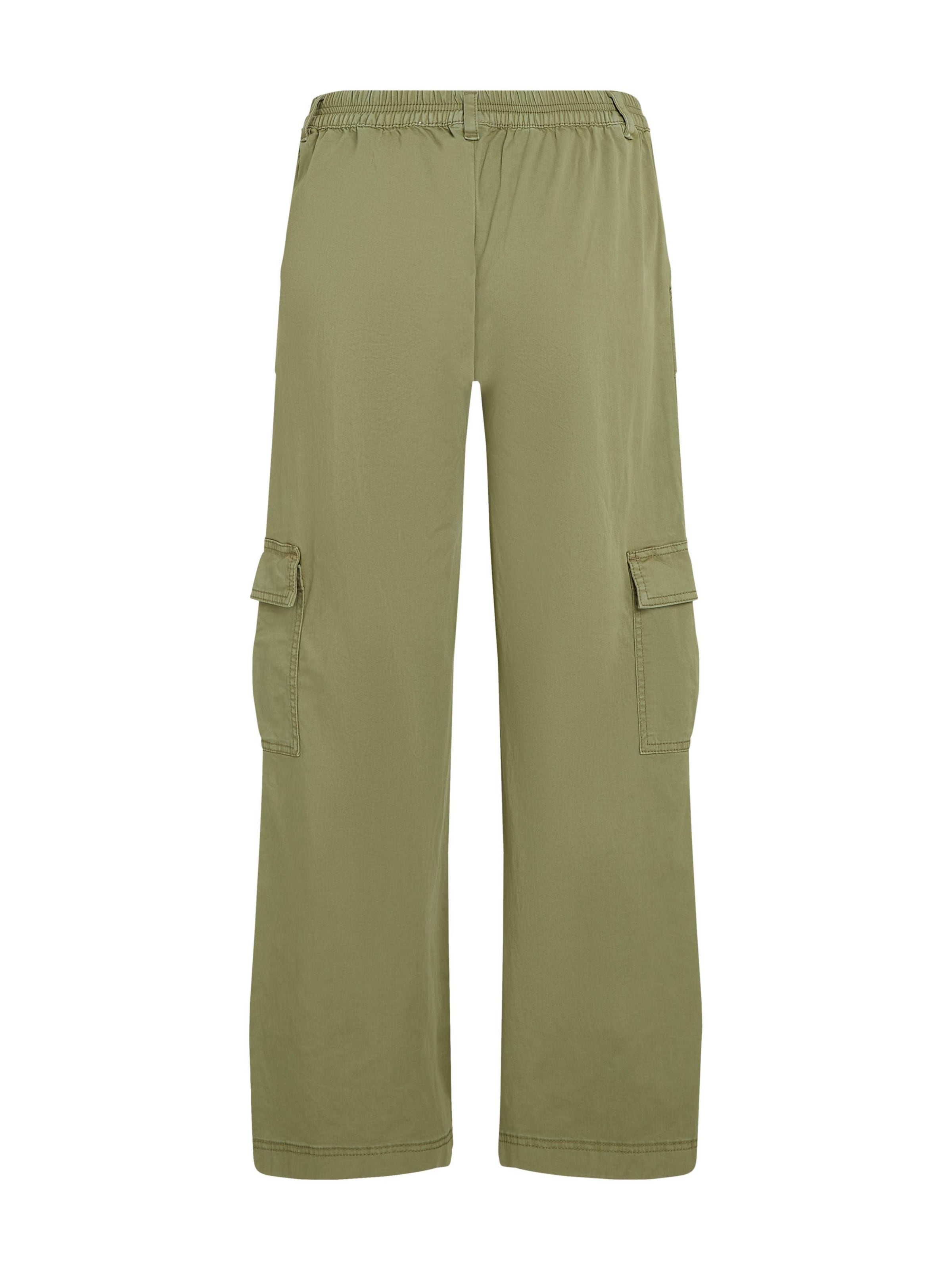 O'NEILL Wide leg Cargo trousers 'Brexton' in Green
