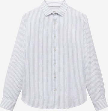 MANGO MAN Button Up Shirt 'Emma' in White: front