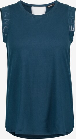 Ulla Popken Performance Shirt in Blue: front