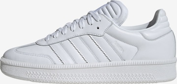 Baskets basses 'Samba XLG' ADIDAS ORIGINALS en blanc : devant