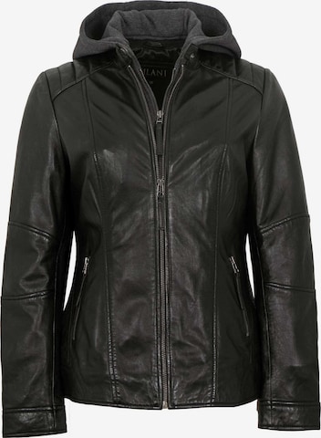 Jilani - Chaqueta de entretiempo 'Iris' en negro: frente