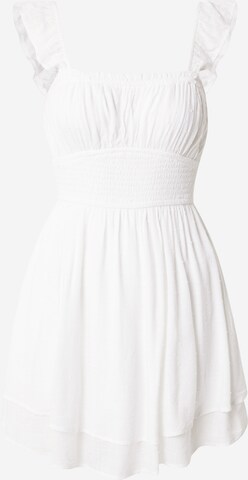 HOLLISTER Summer Dress 'SAIDIE' in White: front