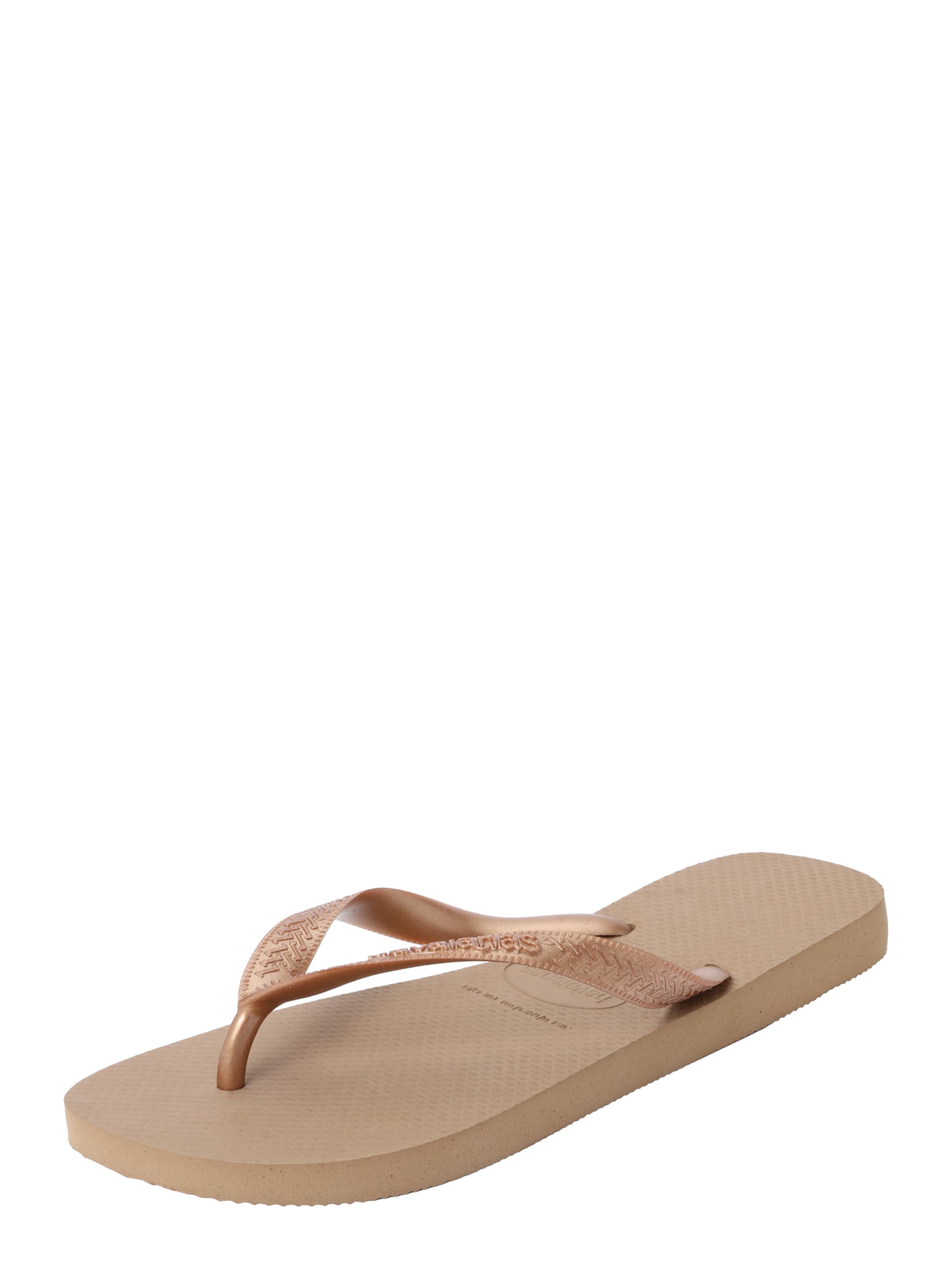 HAVAIANAS Zehentrenner 'TOP' in Gold: Vorderseite