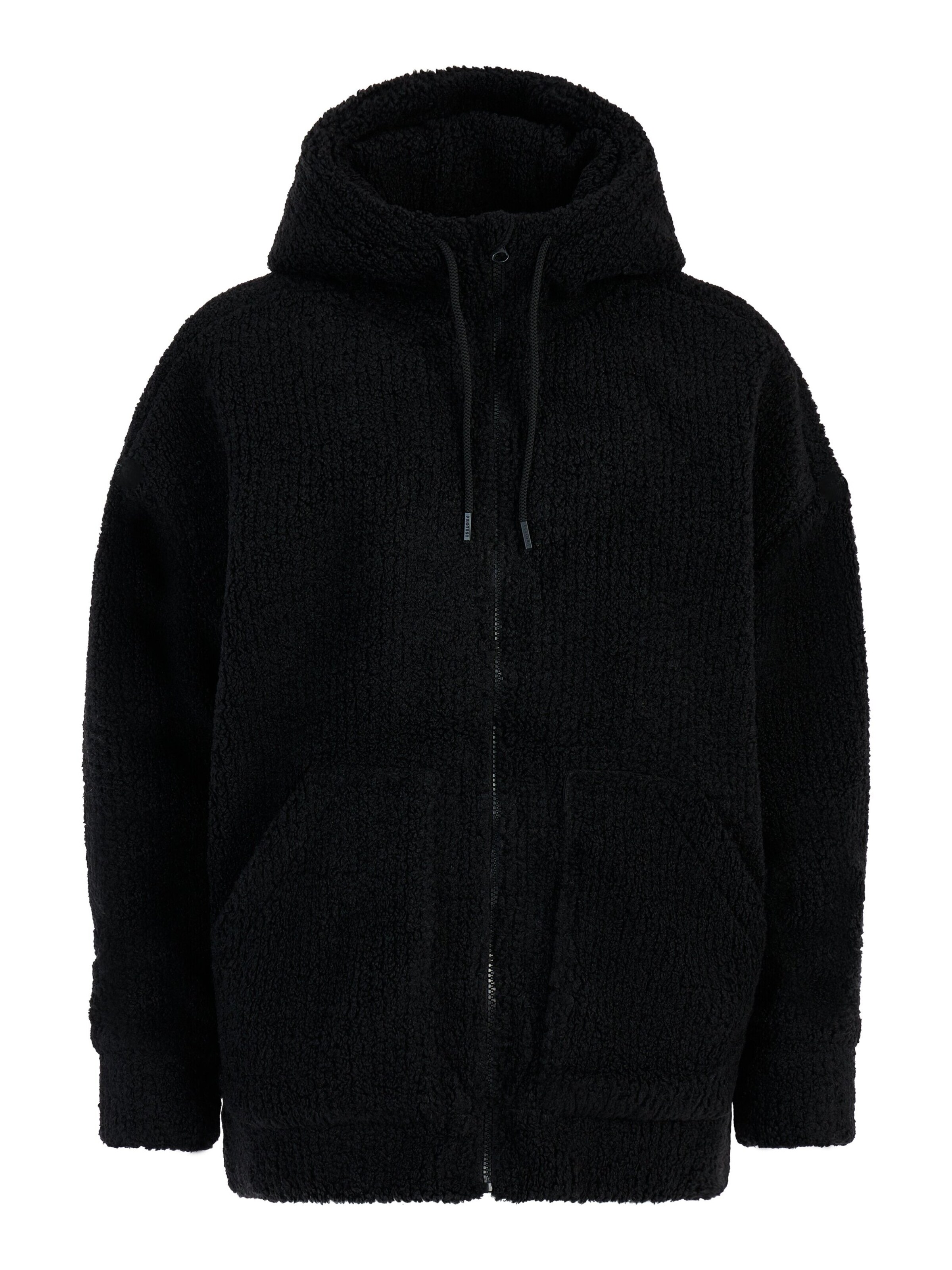 PROTEST Fleece jacket 'PRTSophy' in Black: front