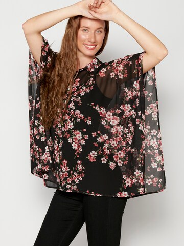 KOROSHI Blouse in Zwart