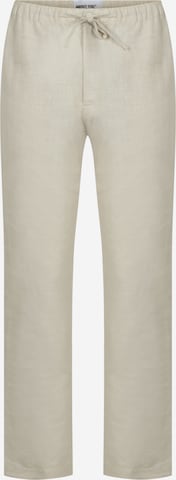 Wide Leg Pantalon 'Holiday' ABOUT YOU REBIRTH STUDIOS en beige : devant