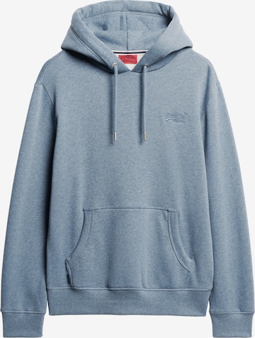 Superdry & Co Sweatshirt 'Essential' in Blue: front