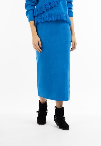 Gaya Skirt in Blue: front