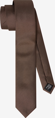 Man's World Krawatte in Braun: Vorderseite