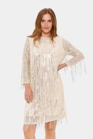 SAINT TROPEZ Dress 'SZNellis' in Beige: front