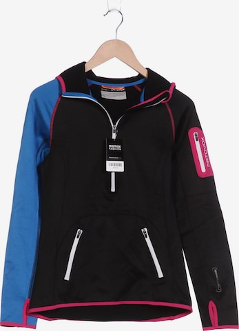 ORTOVOX Sweatshirt & Zip-Up Hoodie in M in Black: front