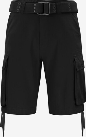 normani Regular Outdoor Pants 'Kalahari' in Black: front
