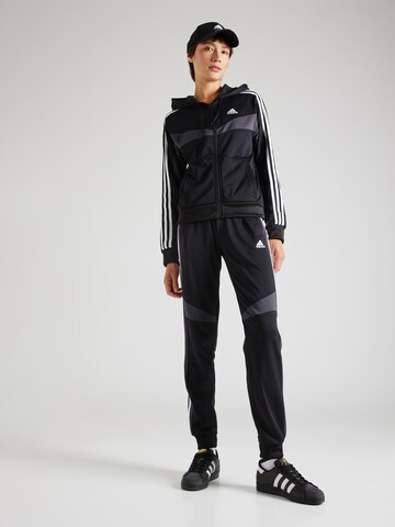 Completo sportivo 'Boldblock' di ADIDAS SPORTSWEAR in nero: frontale