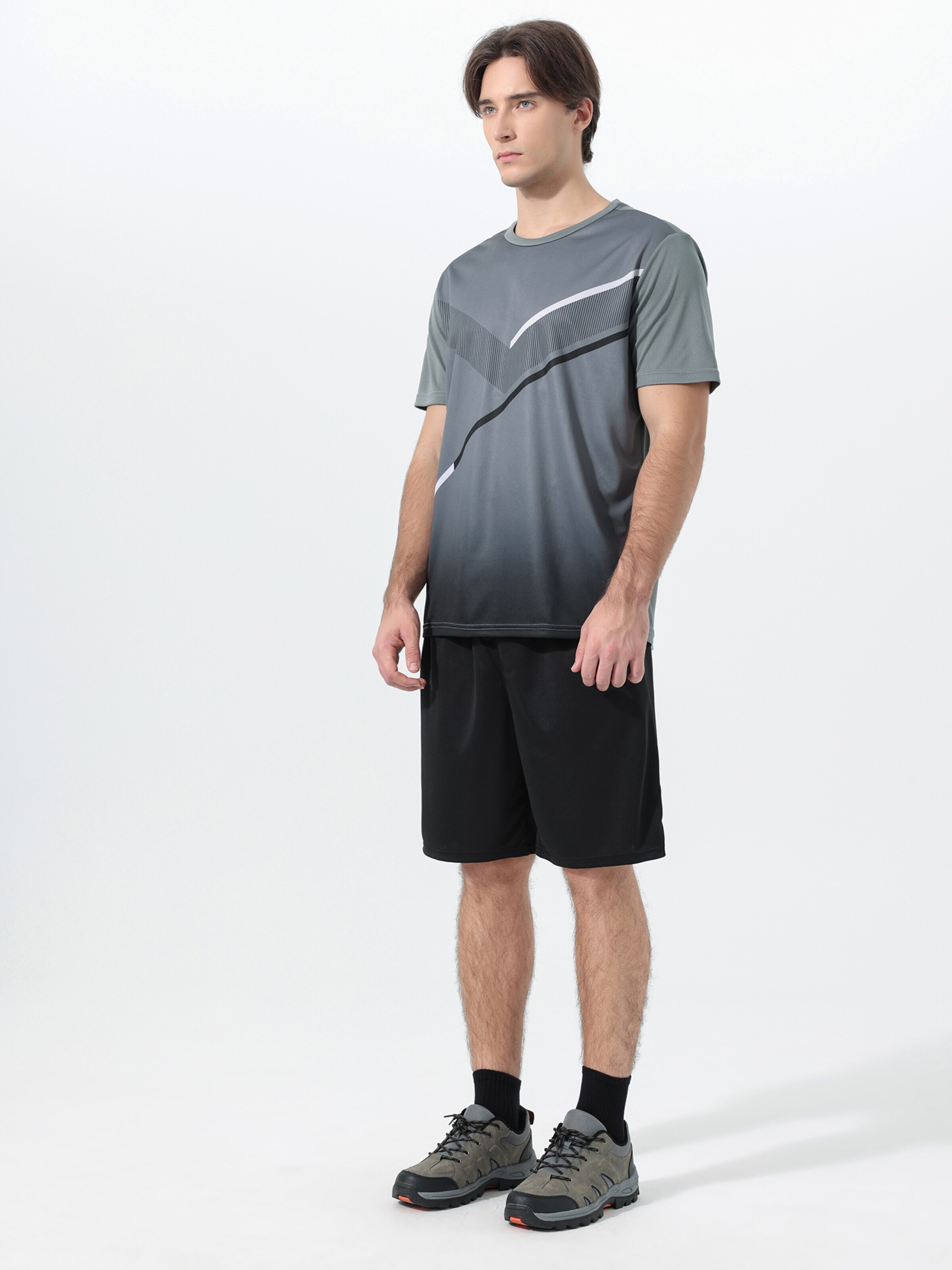 YOUTHUP Tracksuit 'Stichdicht' in Grey
