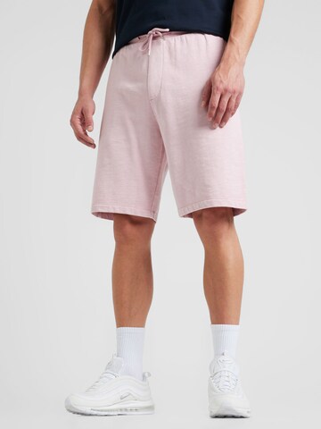 s.Oliver Normalny krój Spodnie w kolorze różowy: przód