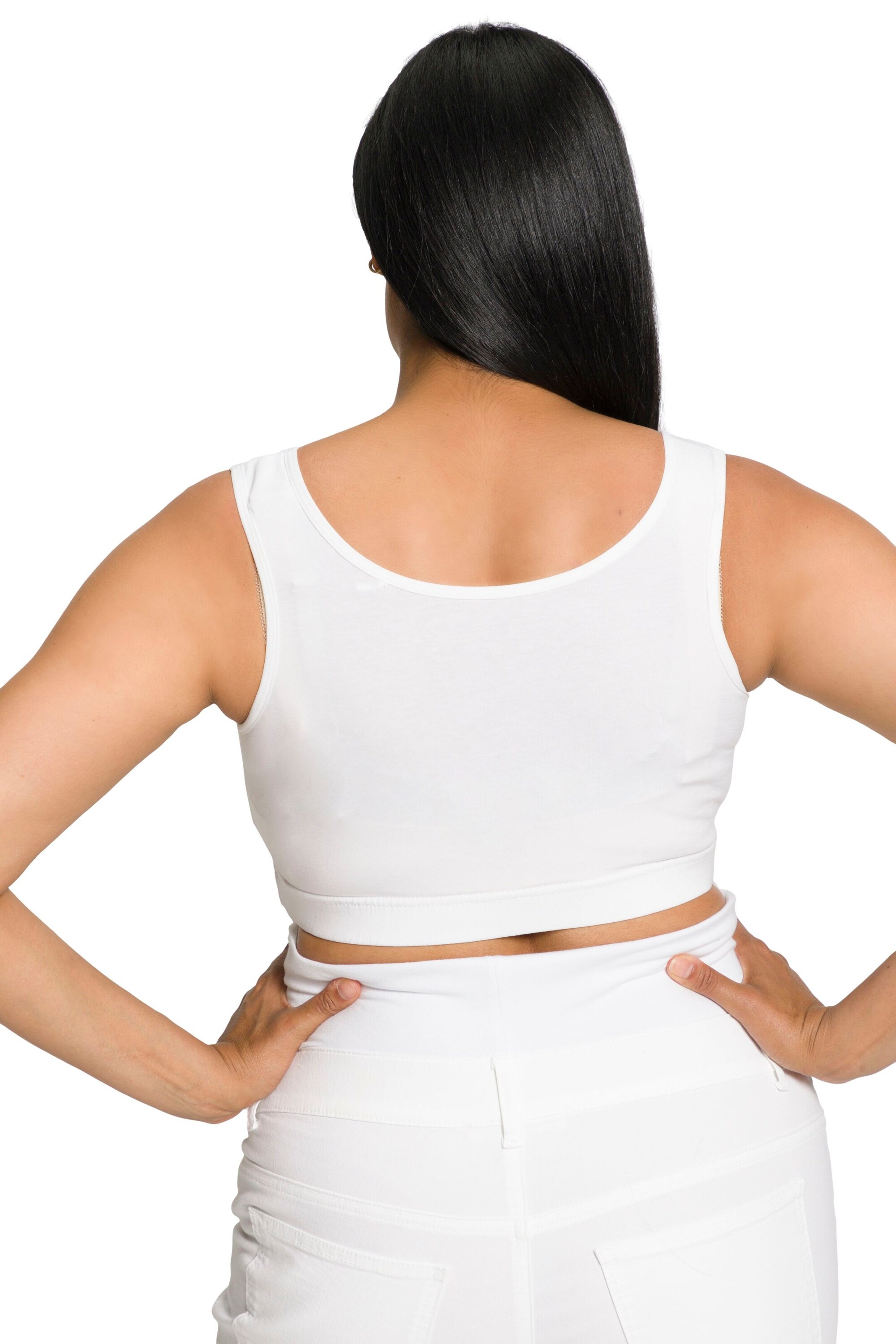Ulla Popken Bralette Bra in White