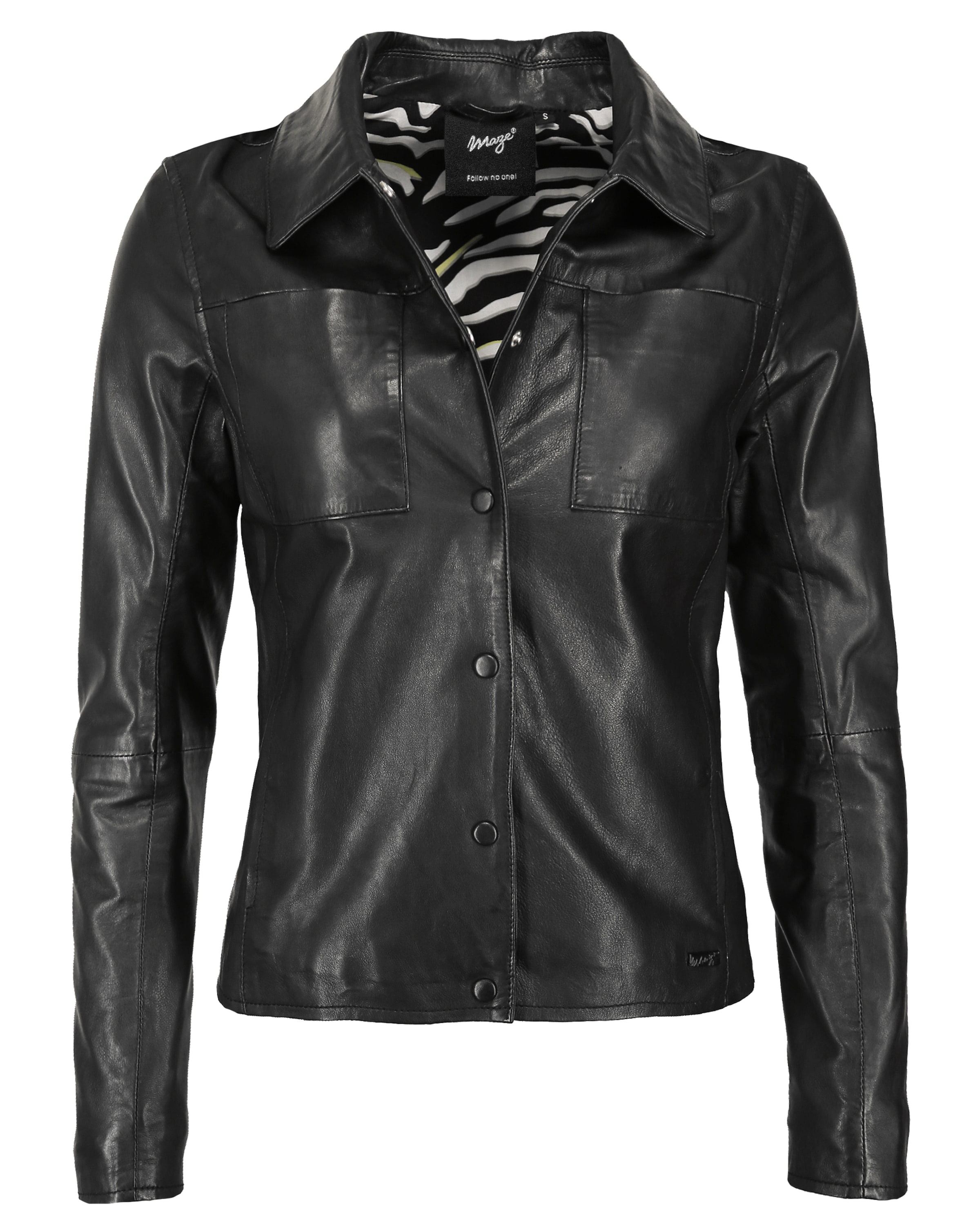 Maze Between-season jacket in Black: front