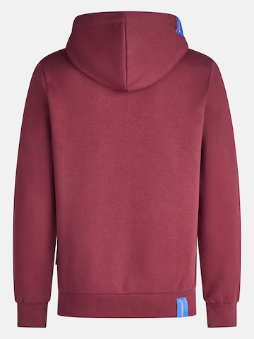 salzhaut Sweatshirt 'Heff' in Rood