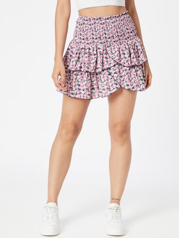 Neo Noir Skirt 'Carin' in Pink: front