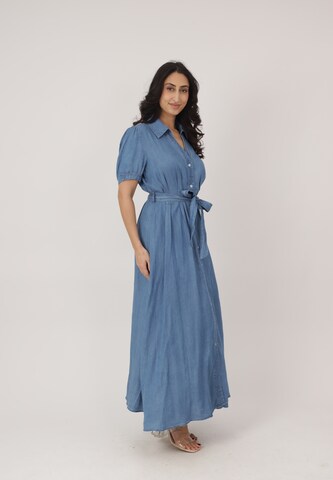 Robe Elara en bleu
