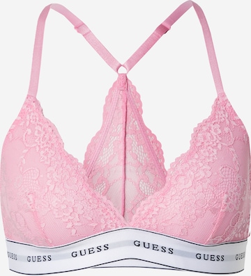 Sutien 'BELLE' de la GUESS pe roz: față