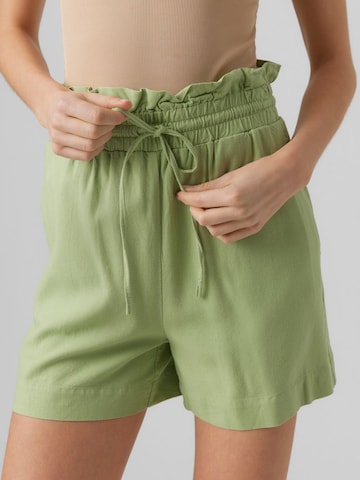 VERO MODA regular Παντελόνι 'Mymilo' σε πράσινο