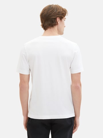 T-Shirt TOM TAILOR en blanc