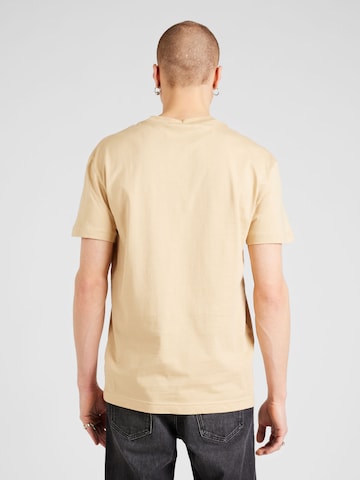 Calvin Klein Jeans T-Shirt 'INSTITUTIONAL' in Beige