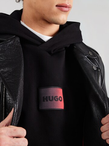 HUGO Sweatshirt 'Dano' in Black