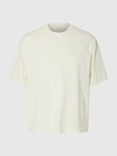 SELECTED Camiseta 'SLHASPEN' en beige claro / marrón, Vista del producto