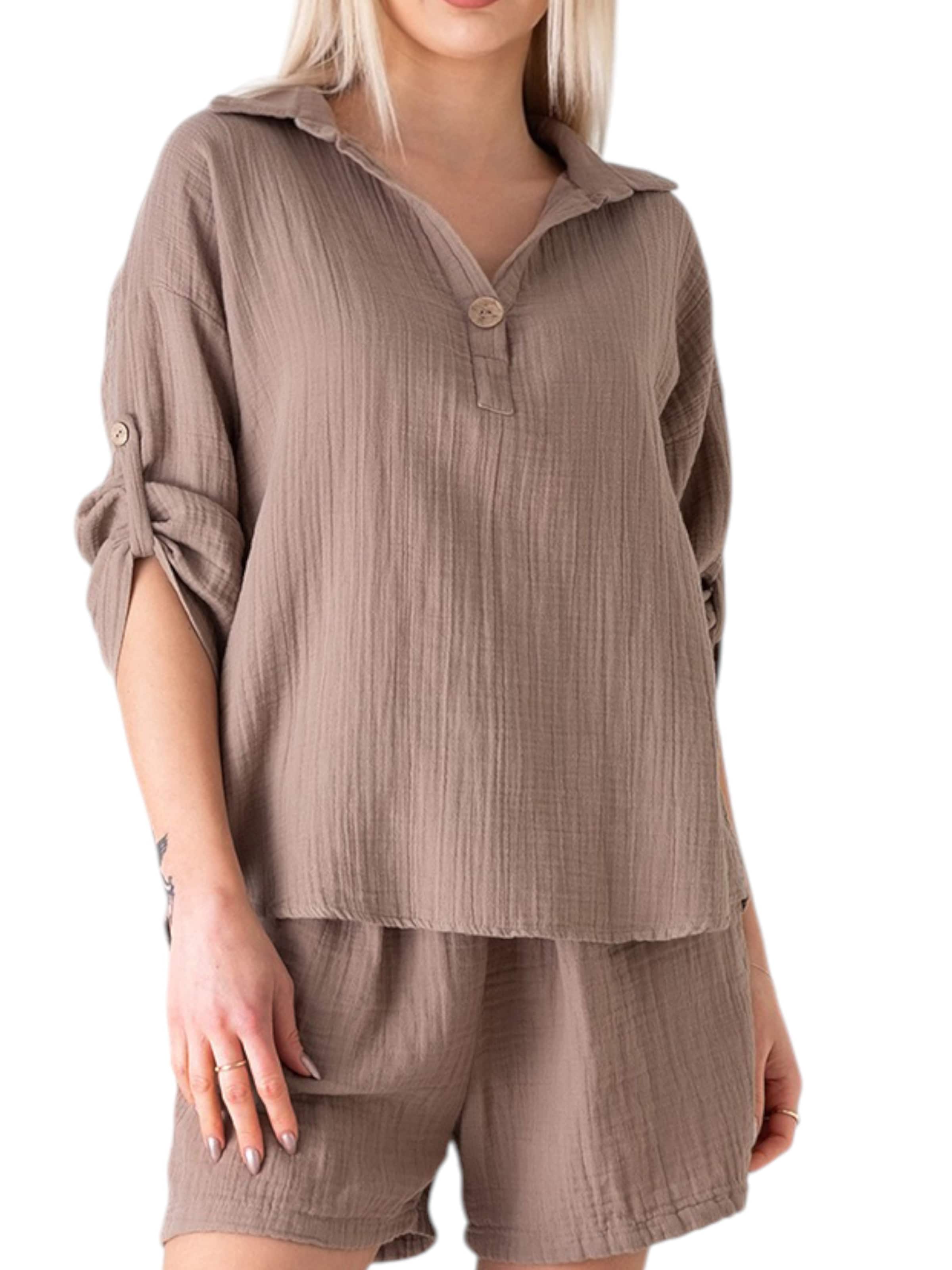 Chemisier 'LINARA' WENOR en beige