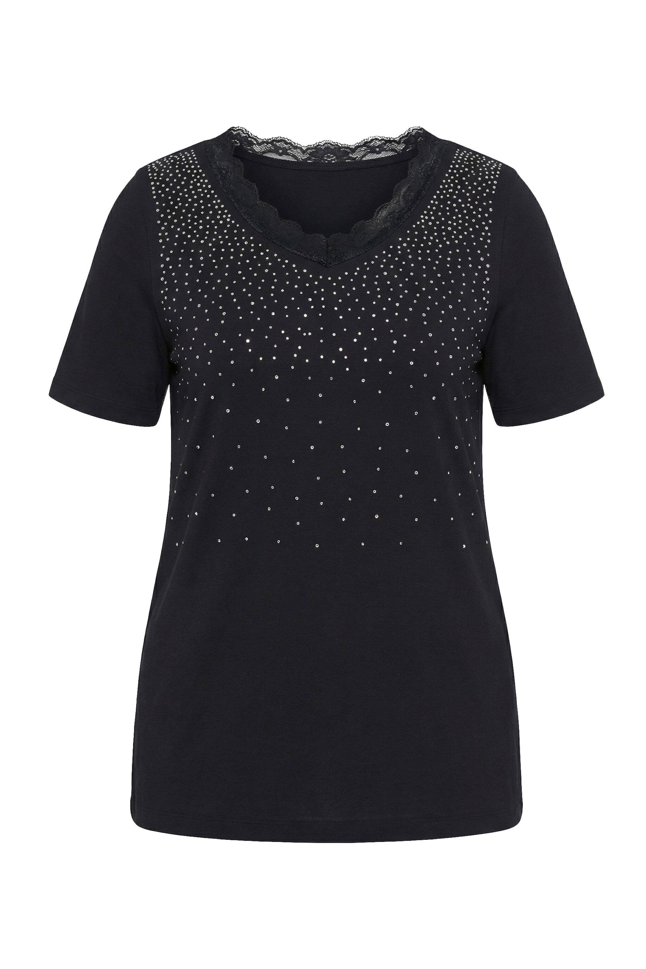 MIAMODA Shirt in Black: front