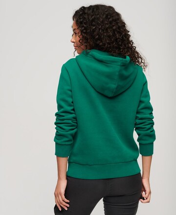 Sweat-shirt Superdry en vert