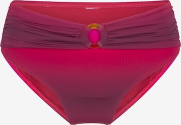 LingaDore Bikini Bottoms in Red: front