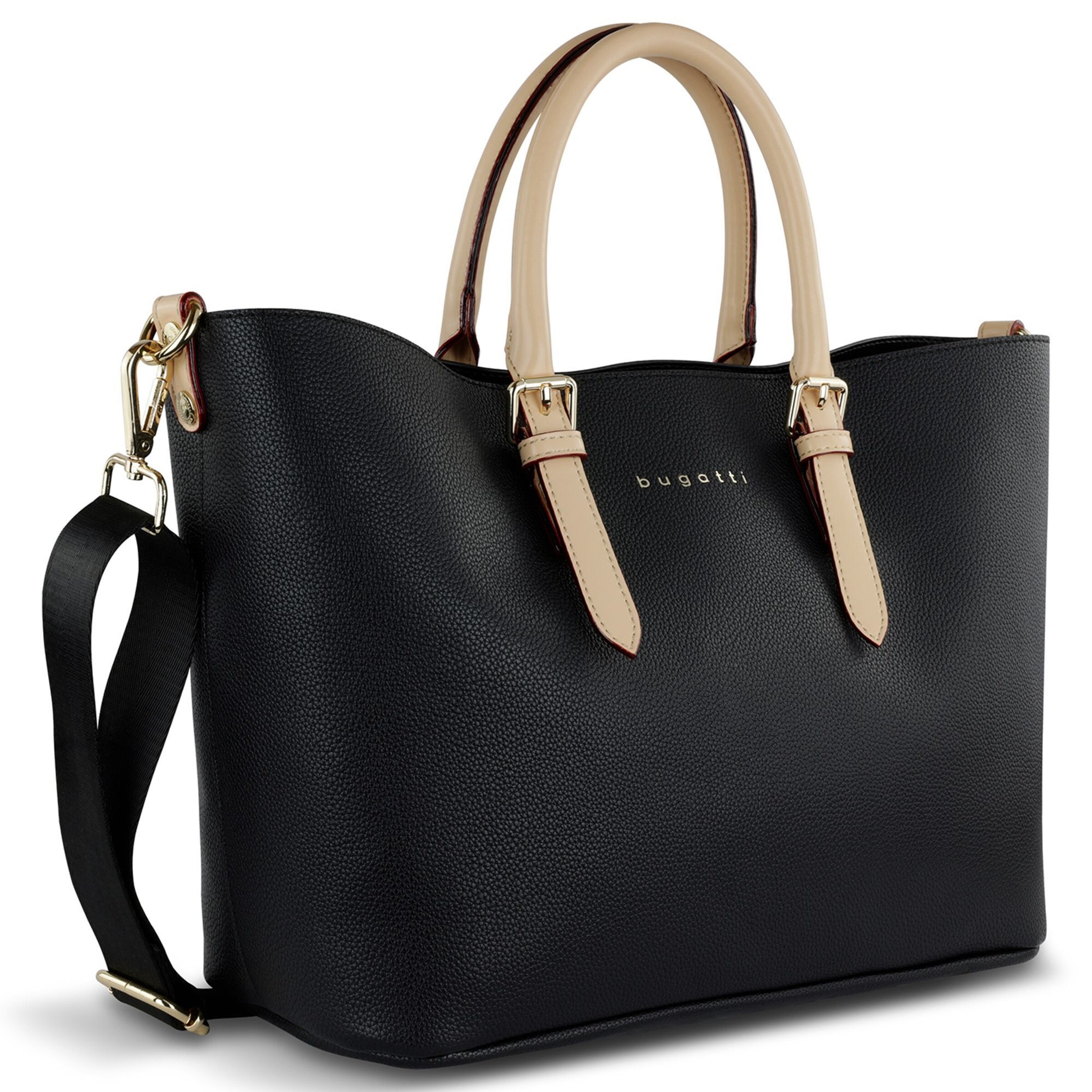 Cabas 'Ella' bugatti en noir