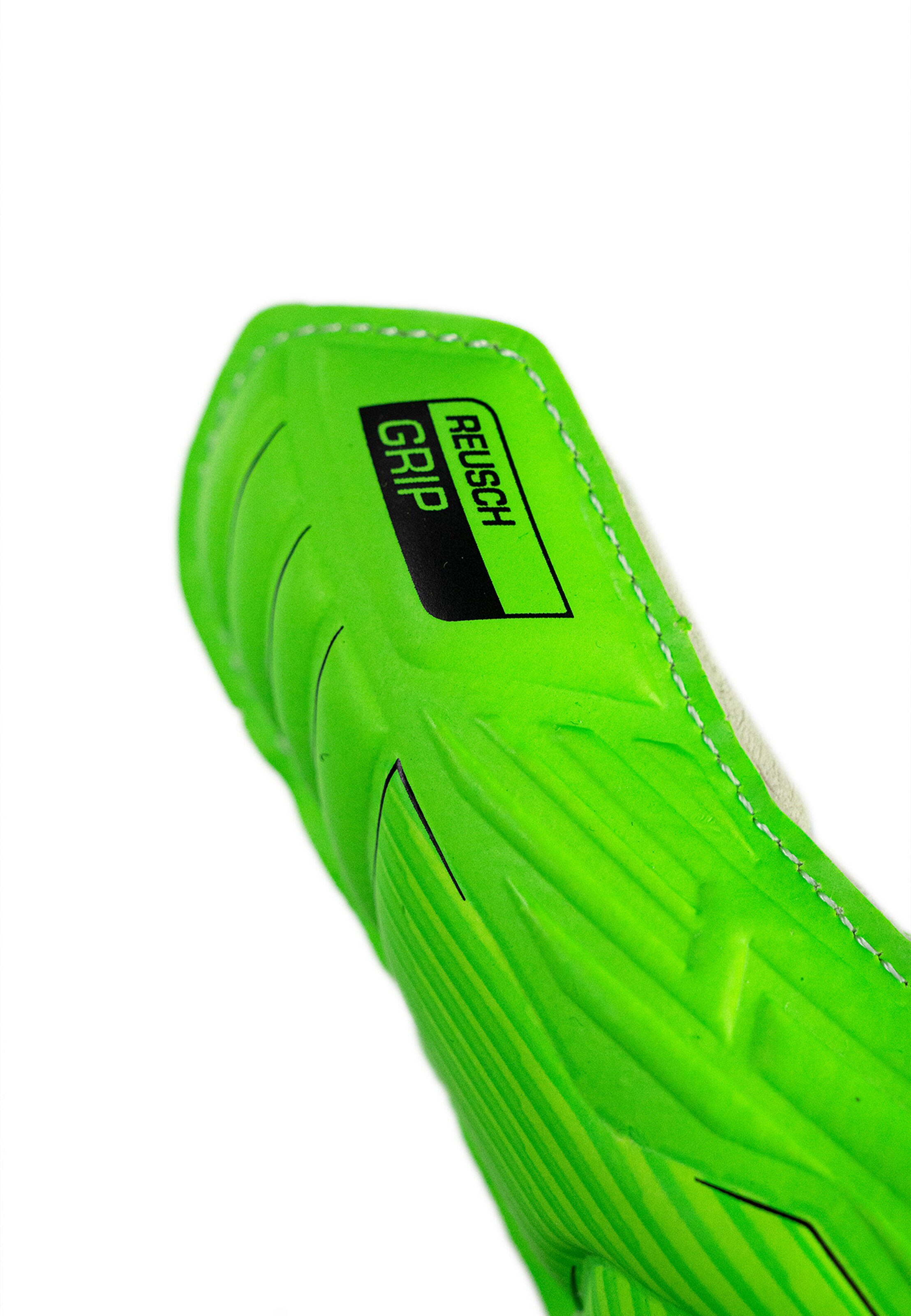 REUSCH Torwarthandschuhe 'Attrakt Grip Finger Junior' in Grün