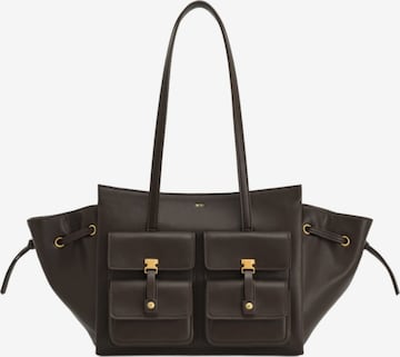 JW PEIShopper torba 'JW PEI Cabas / Shopping Linda Dark Brown' - smeđa boja: prednji dio