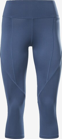 Reebok Sportovní kalhoty – modrá: přední strana