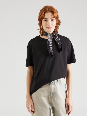 QS Shirt in Schwarz: Vorderseite