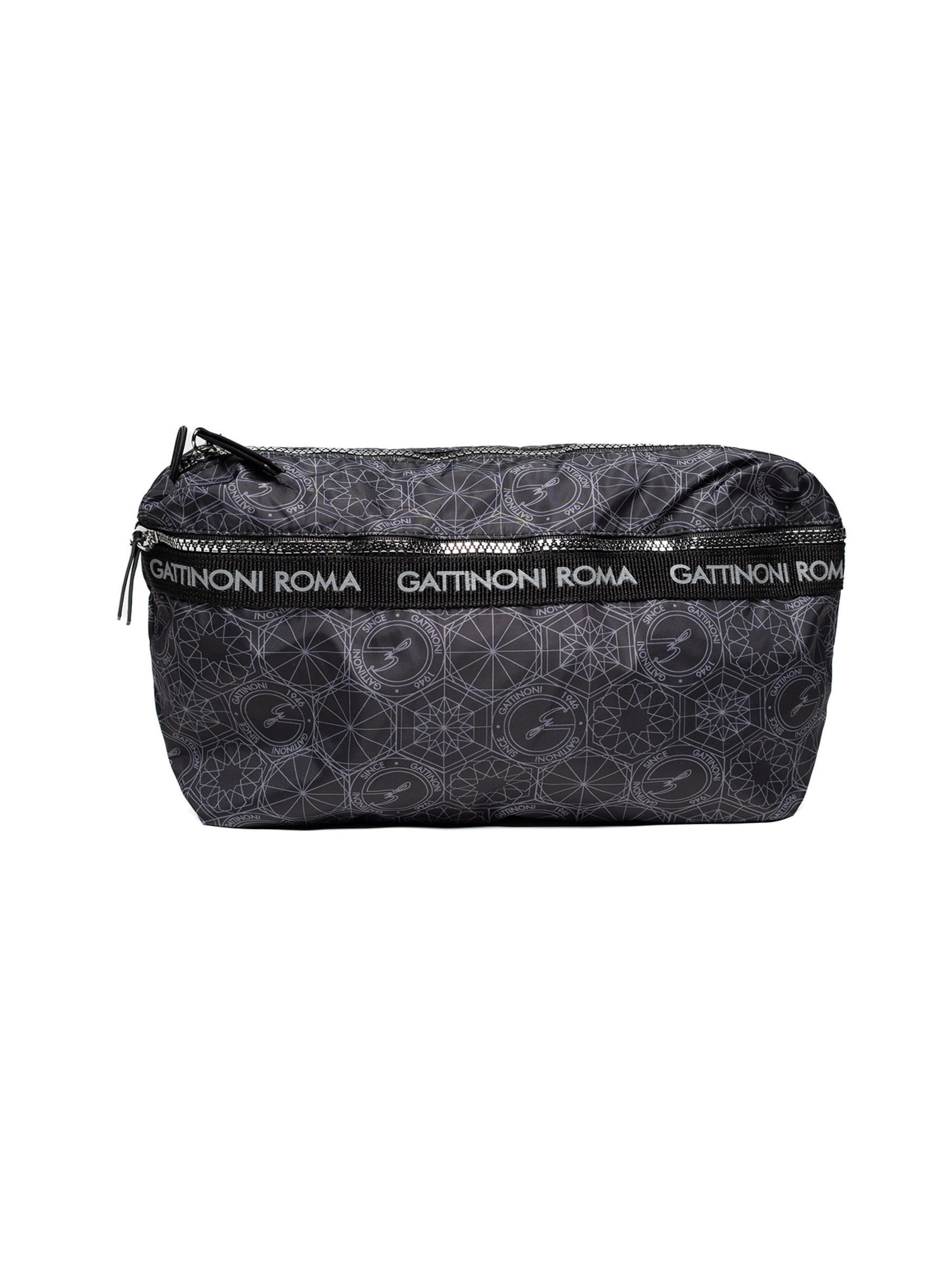 Beauty case di Gattinoni in nero: frontale