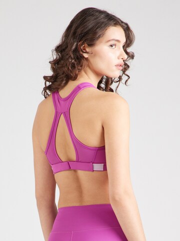 NIKE Bustier Sport-BH 'SWOOSH' in Pink