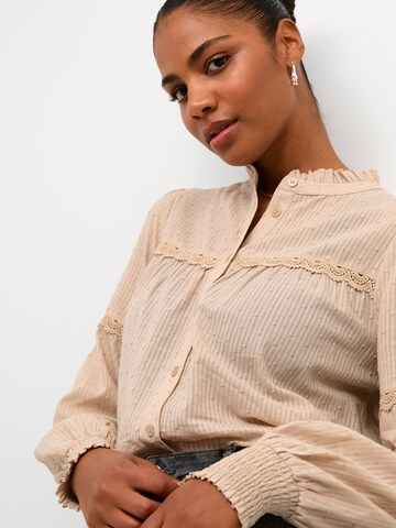 Kaffe Blouse 'Sille' in Beige