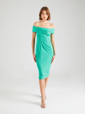 Closet London Dress 'Bodycon' in Green: front
