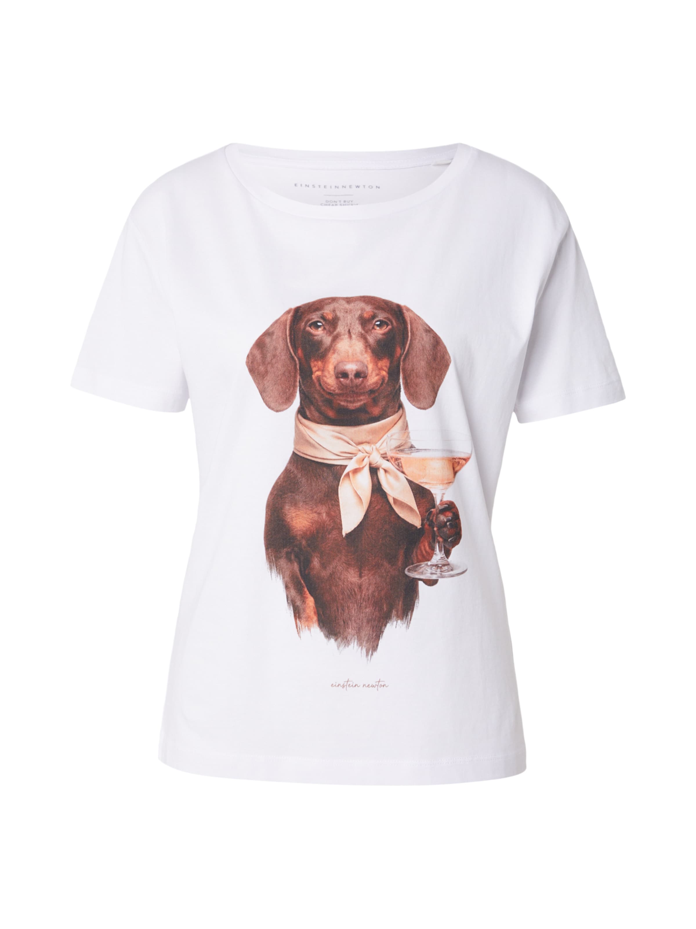 Maglietta di EINSTEIN & NEWTON in bianco: frontale