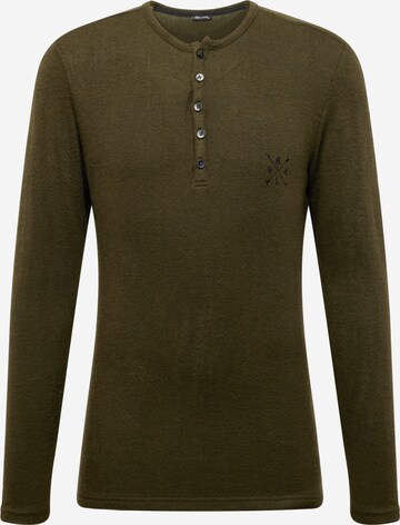 Key Largo Shirt 'TARGET' in Groen: voorkant