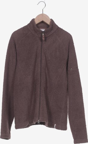 COLUMBIA Sweatshirt & Zip-Up Hoodie in L in Brown: front