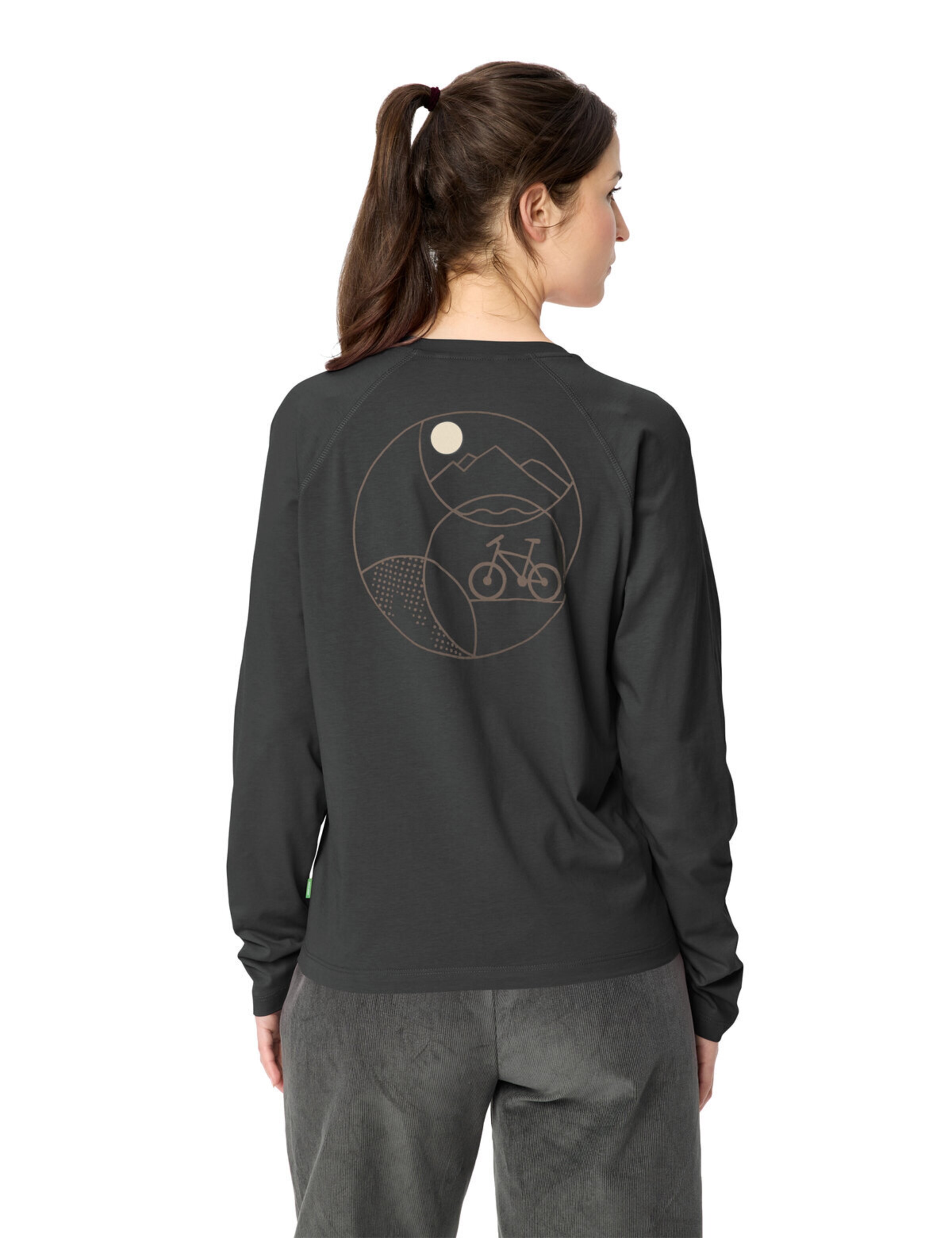 VAUDE Performance shirt 'Cyclist' in Grey